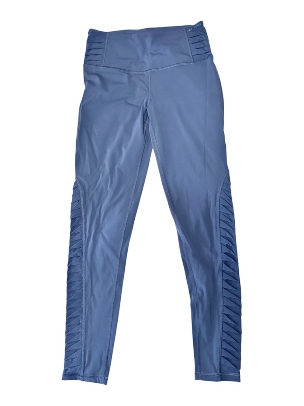 Victoria’s Secret Blue/Grey High-Waist Leggings with Side Lattice Detail
